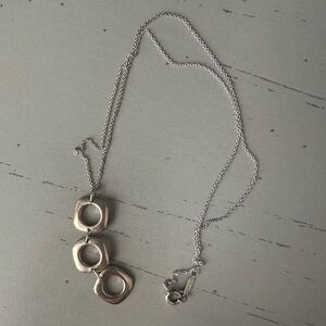 Tiffany & Co. triple pendant Sterling necklace